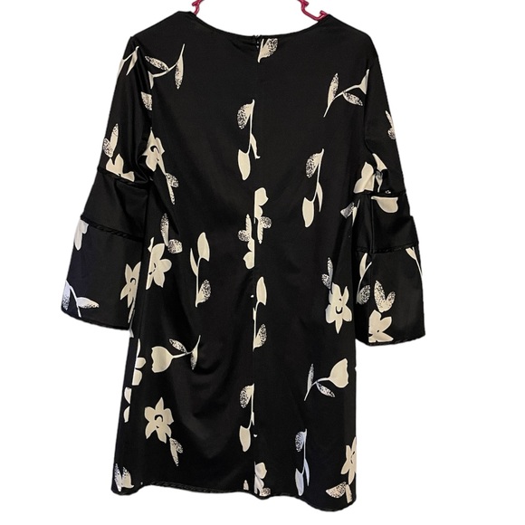 Vessos Black and White Floral Sundress Dress Size Medium - Picture 3 of 9